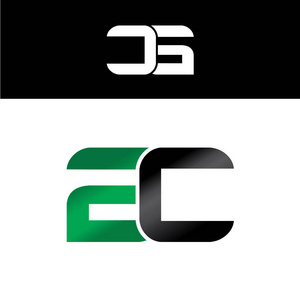 标识的重叠的首字母