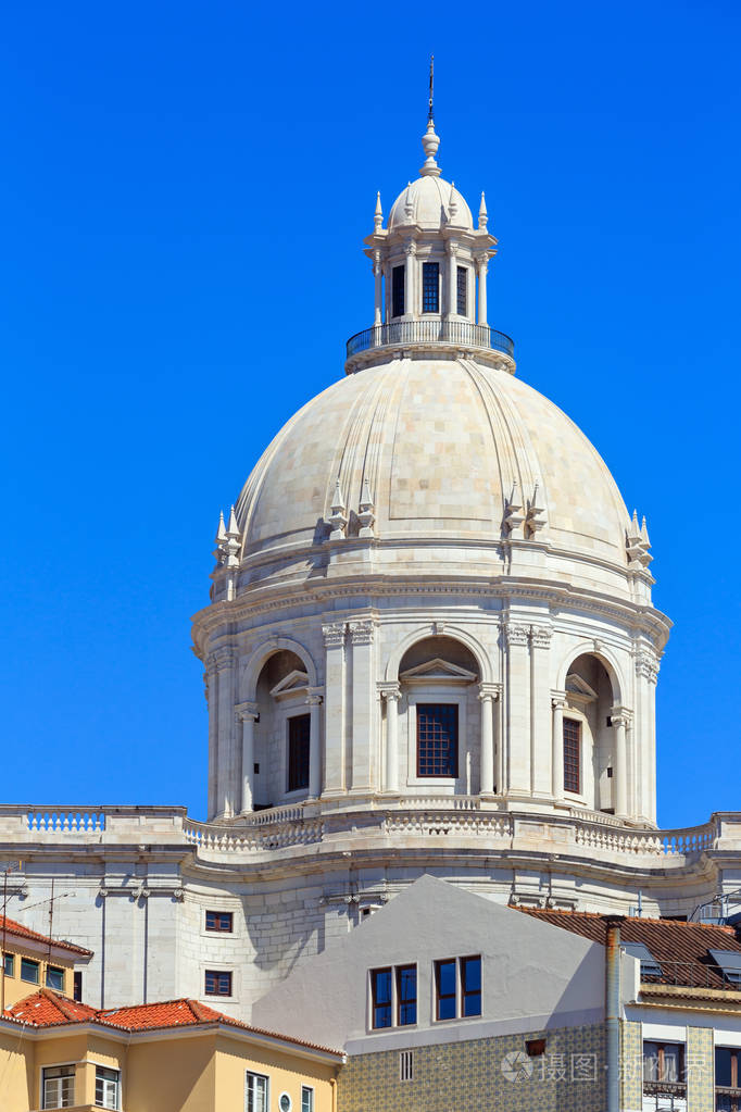 教堂的屋顶葡萄牙里斯本