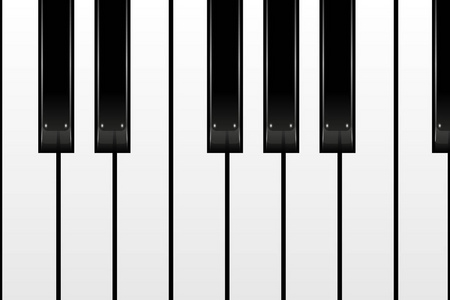 钢琴插画图片