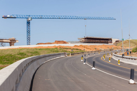 公路道路建设枢纽图片