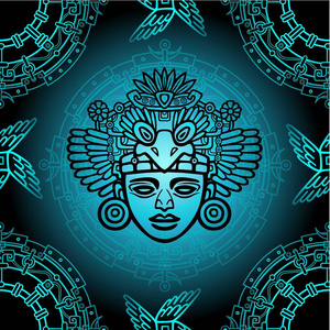 鸟图腾图片-鸟图腾素材-鸟图腾插画-摄图新视界