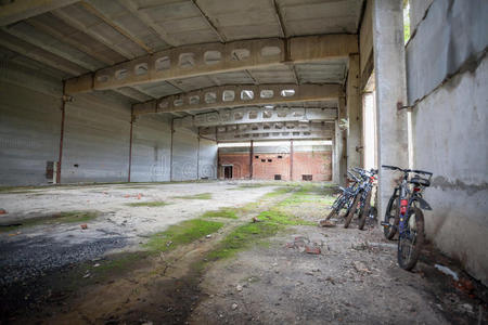 混凝土 令人毛骨悚然 拒绝 自行车 行业 建筑学 被遗弃的