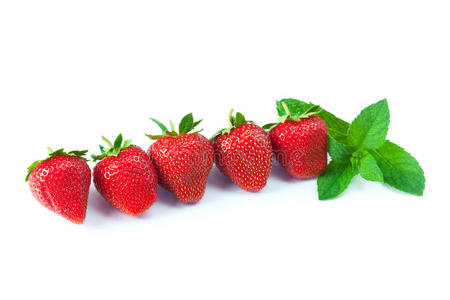 水果 甜的 总重 美丽的 甜点 浆果 食物 草莓 树叶 美味的