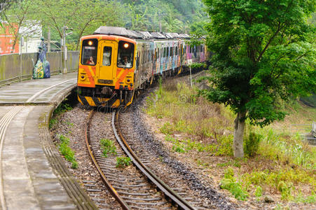 台湾铁路列车照片