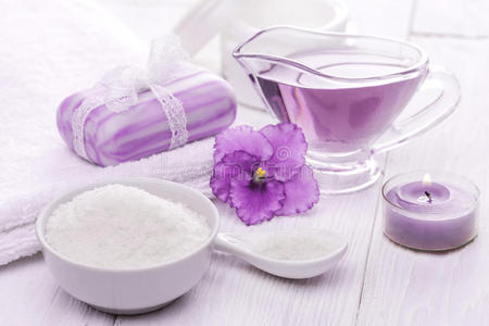 紫罗兰 产品 卫生 盛开 洗澡 治疗 美女 医疗保健 淋浴