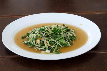 餐厅 泰语 盘子 柠檬 美味的 粘贴 午餐 烹饪 美食家