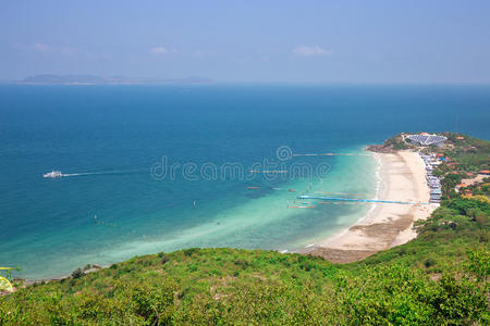 亚洲 公司 美丽的 芭堤雅 春武里 自然 泰国 乐趣 海景