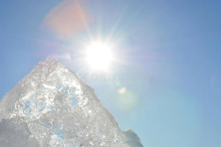地平线 美丽的 纯洁 场景 晶体 亮点 风景 自然 冰川