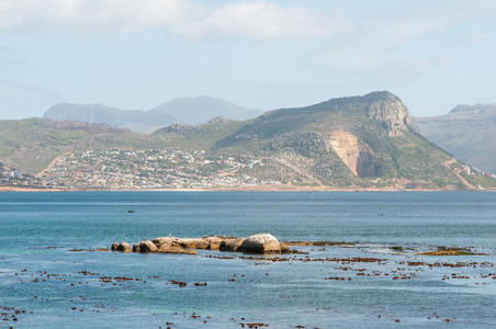 建筑 岩石 海湾 夏天 早晨 西蒙斯敦 悬崖 省份 风景