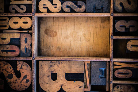 墨水 木材 复古的 字母表 印刷 复制空间 单词 金属 信件