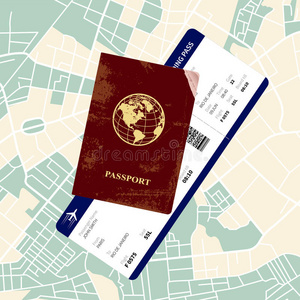 插图 文件 签名 护照 划痕 优惠券 旅行 商业 古老的