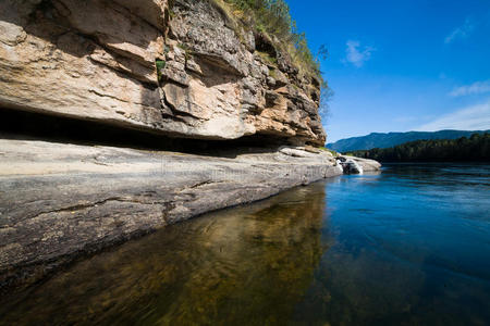 环境 流动 范围 场景 天空 小山 高的 俄罗斯 夏天 生态学