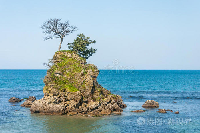 地平线 天堂 假期 风景 旅行 自然 波动 旅游业 海景