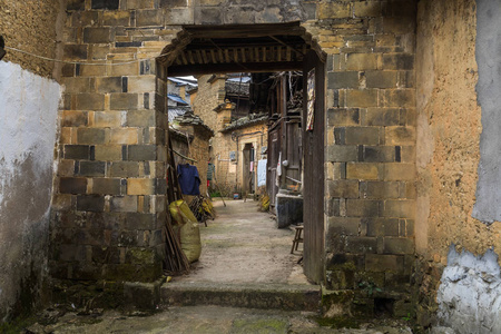 古代乡村中国古代乡村农舍照片