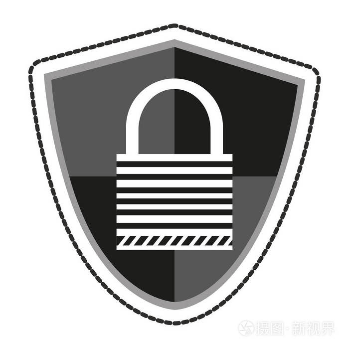孤立的挂锁和屏蔽设计