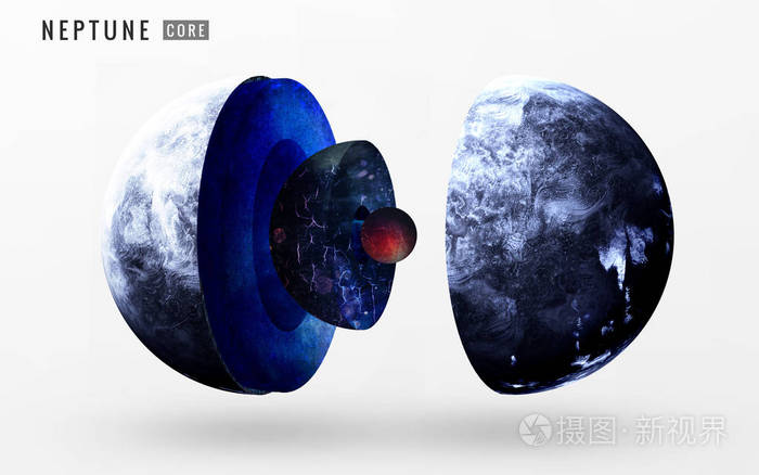 海王星内部图片真实图图片