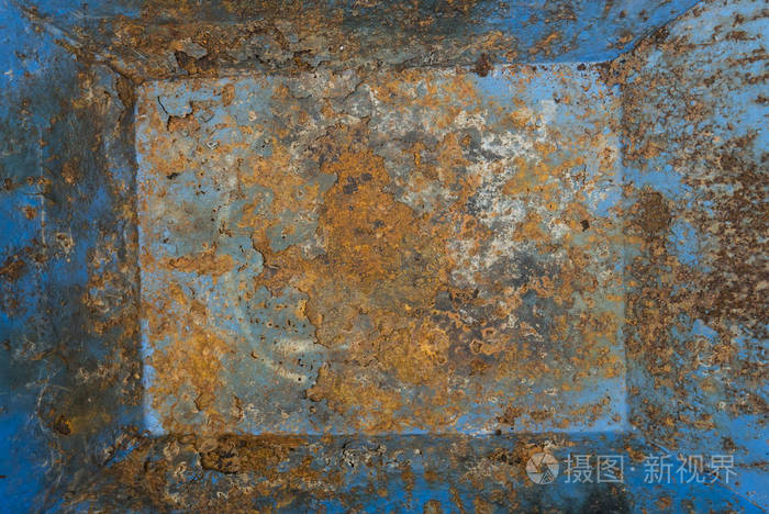 旧金属铁生锈背景和纹理