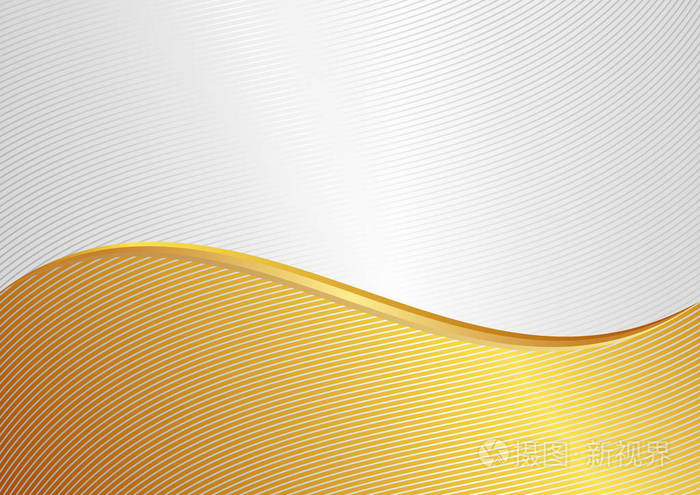白色和金色背景