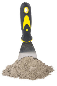 灰色的水泥粉图片