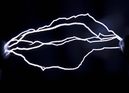 物理.火花放电照片