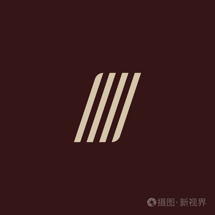 孤立的几何白颜色字母表字母i会标符号在深色的背景上不寻常的排版