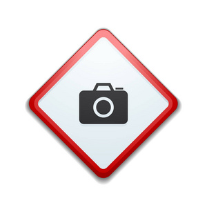 允许标志没有摄影