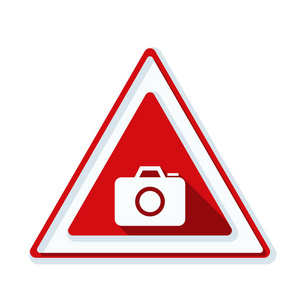 允许标志没有摄影