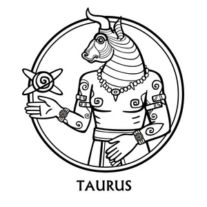 金牛座星座图图片