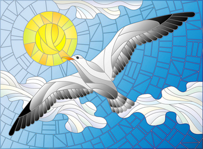 海燕和信天翁图片