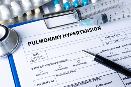 肺动脉高血压医学医生手工作专业图片