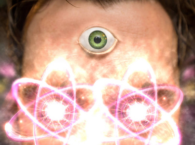 第三只眼着色图片