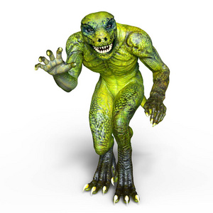 3dcg渲染的怪物