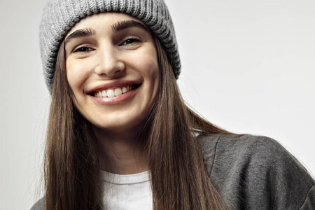 快乐的笑脸的情绪照片