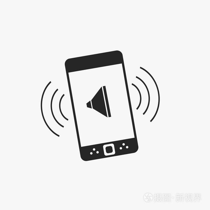 智能手机响平图标
