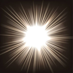 照亮的黑暗中的光芒照片