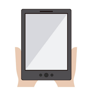 孤立的平板电脑设计