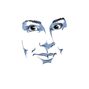 面容憔悴的女人的手照片