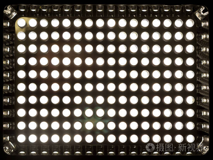 领导的照片和视频拍摄的照明装置夏时制的160二极管矩阵色温5500