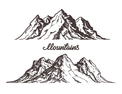 手工绘制的矢量图照片