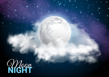 月夜背景图片 月夜背景素材 月夜背景插画 摄图新视界
