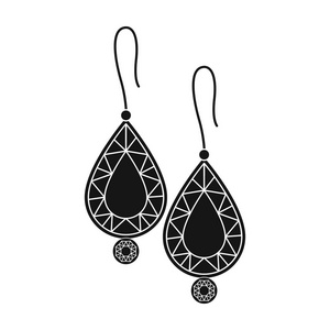 饰品及配件象征股票矢量图插画