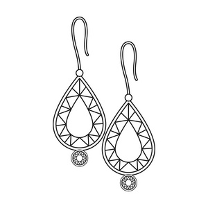 饰品及配件象征股票矢量图照片