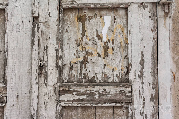 木门旧烂板破碎复古