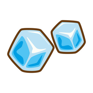 漫画冰块图片-漫画冰块素材-漫画冰块插画-摄图新视界