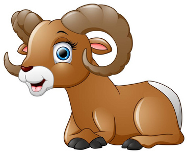 孤立的白羊图片