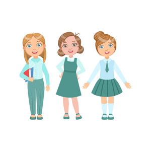 卡通校服图片-卡通校服素材-卡通校服插画-摄图新视界