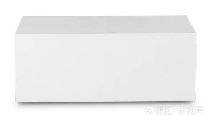 长方形的白色箱子