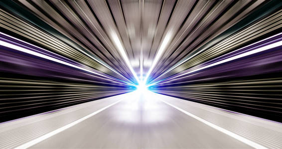 高速度的城市照片