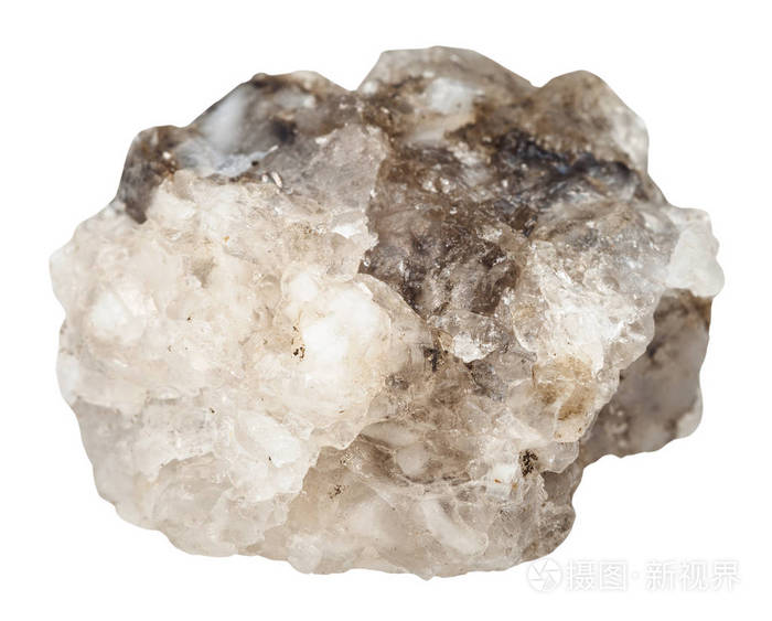 石孤立的原料岩盐 盐岩