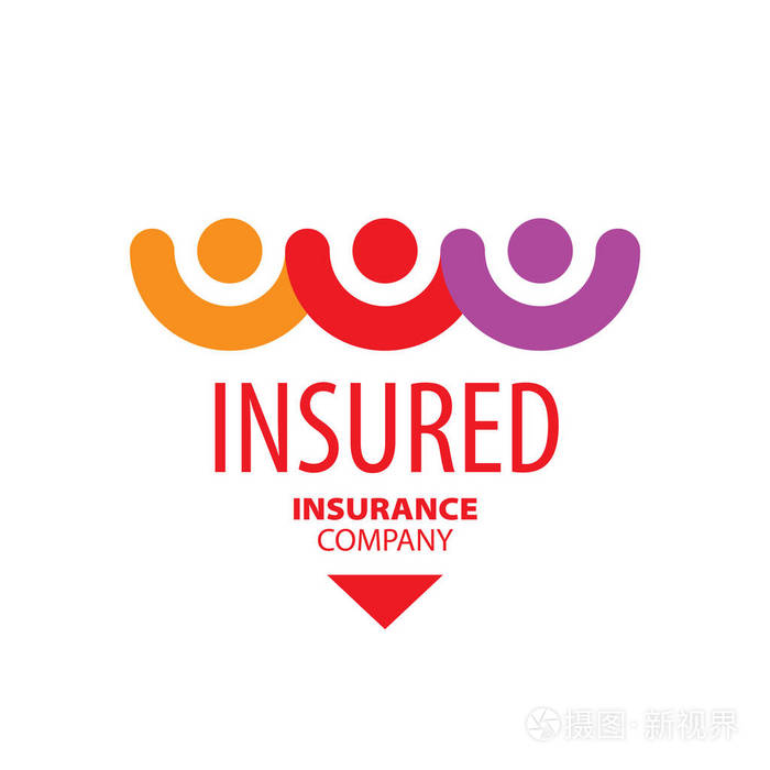 矢量标志人们手牵手插画-正版商用图片1rg43l-摄图新视界